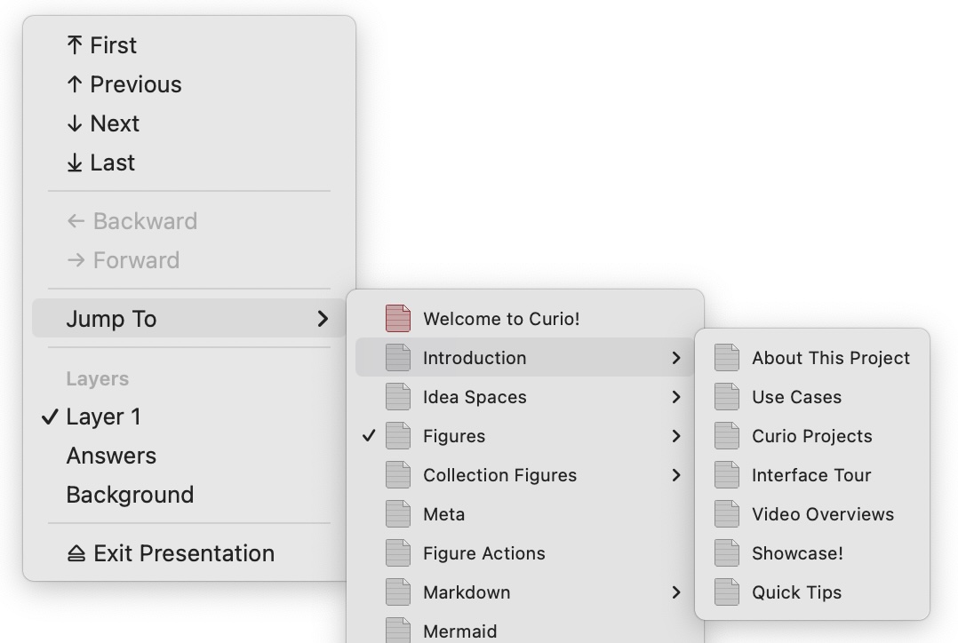 PresentationContextMenu