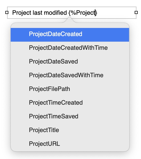 VariableAutocomplete