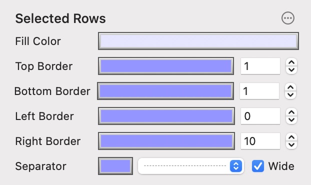 CompositionRowStyleInspector