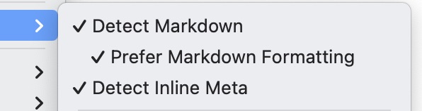 PreferMarkdownFormatting