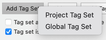 ProjectTagSets